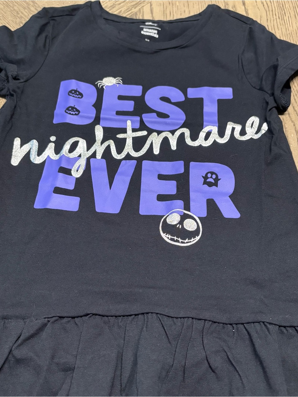 Disney nightmare before Christmas  'Best Nightmare Ever' Graphic Tee/ leggings